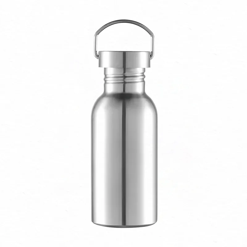 Чорна спортивна пляшка для води